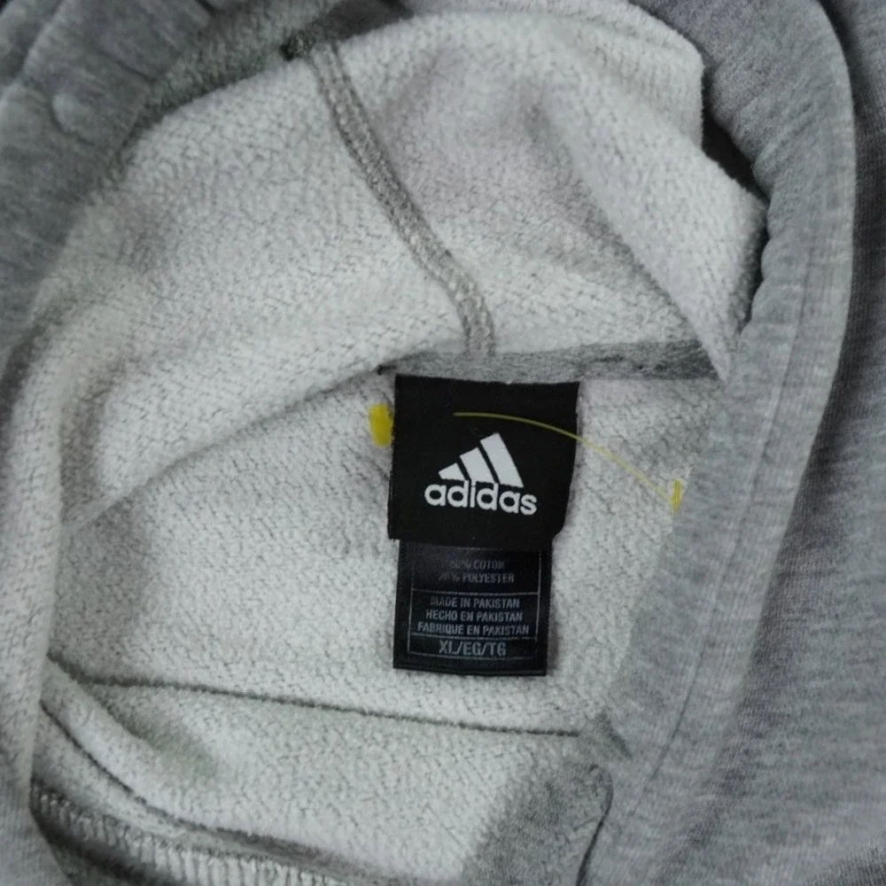Adidas Boston Celtics Hoodie Mens XL Gray NBA Basketball Logo Streetwear